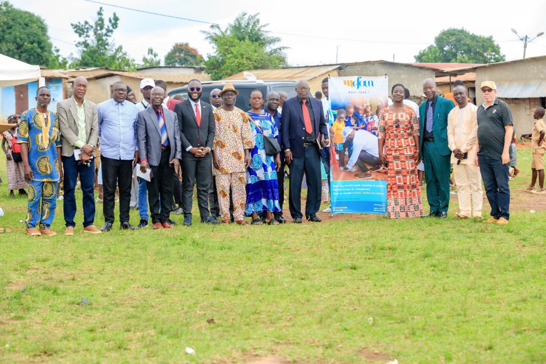 Les équipes de Smile Heart et Mefoun Fondation mobilisées sur le terrain